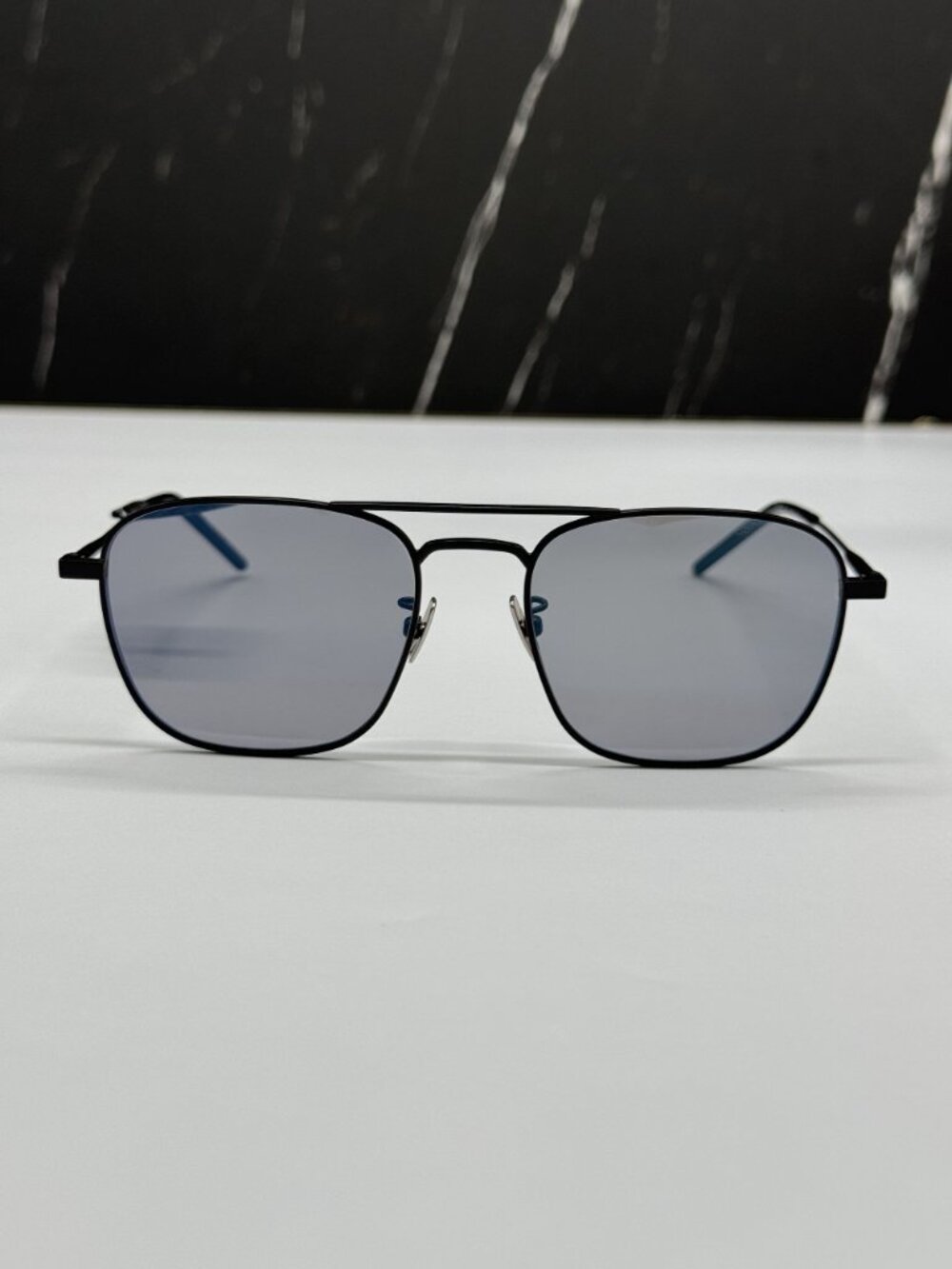 NEW SAINT LAURENT SL309 001 UNISEX SUNGLASSES SAINT LAURENT GRAY TRANSITION LENS - Picture 4 of 11